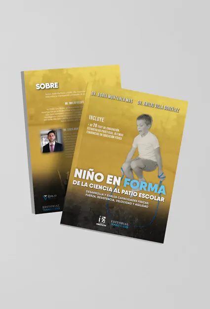 Mockup Niño en forma: de la ciencia al patio